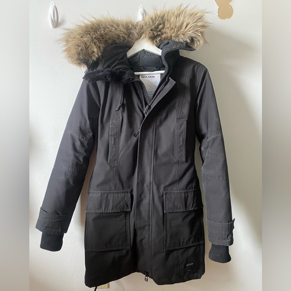 TNA Black Vegan Bancroft Mid Length Jacket - Picture 2 of 11